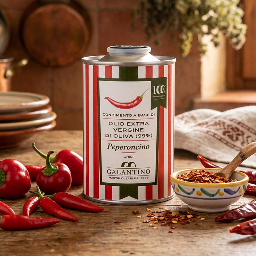 Natives Olivenöl extra mit Chilli - MHD: 10/2027 Foodoholic