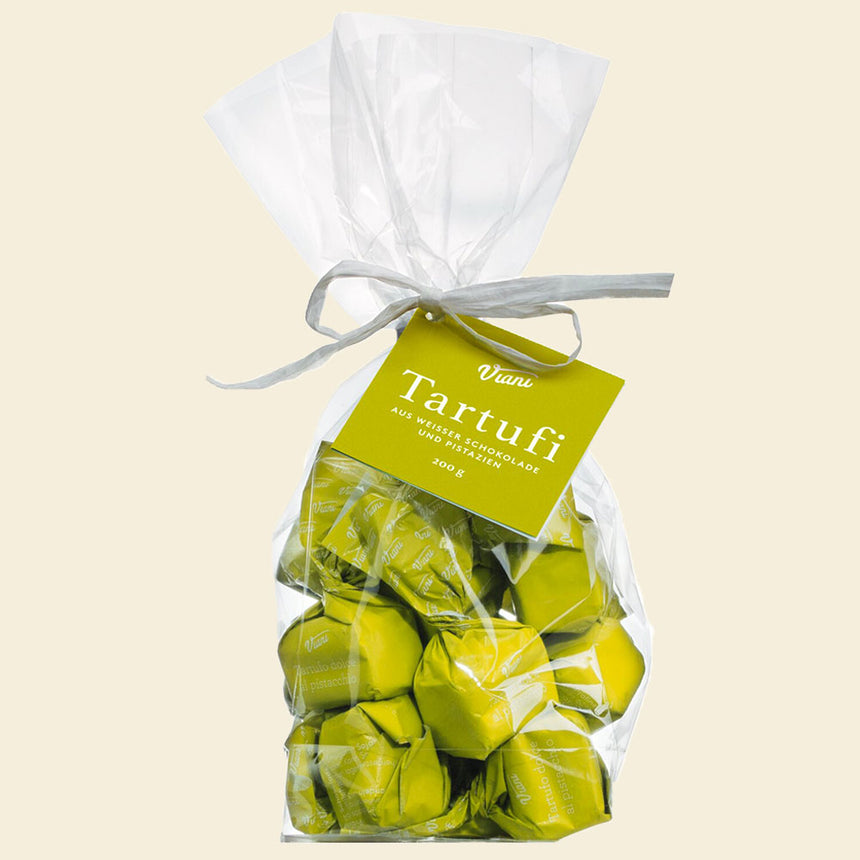 Tartufi dolci al pistacchio (Weiße Schokoladentrüffel mit Pistazien) Foodoholic